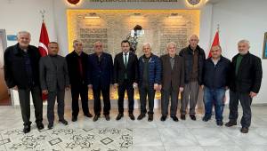 Akçakoca Merkez Camii Derneği’nden Kaymakam Uzan’a Ziyaret
