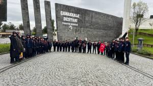 Düzceli İzcilerden Çanakkale’de Anlamlı “57. Alay Vefa Yürüyüşü”