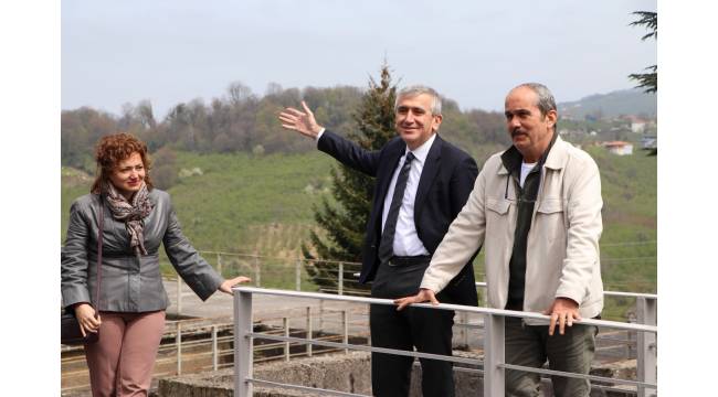 ESKİ İÇME SUYU TESİSİMİZİ ALABALIK TESİSİNE DÖNÜŞTÜRÜYORUZ