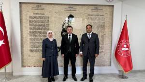 İl Millî Eğitim Müdürü Özer’den Kaymakam Uzan’a Ziyaret