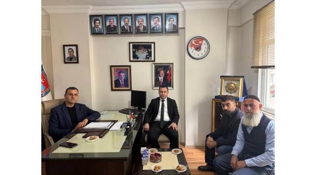 Kaymakam Uzan’dan Şoförler ve Otomobilciler Odası’na Ziyaret