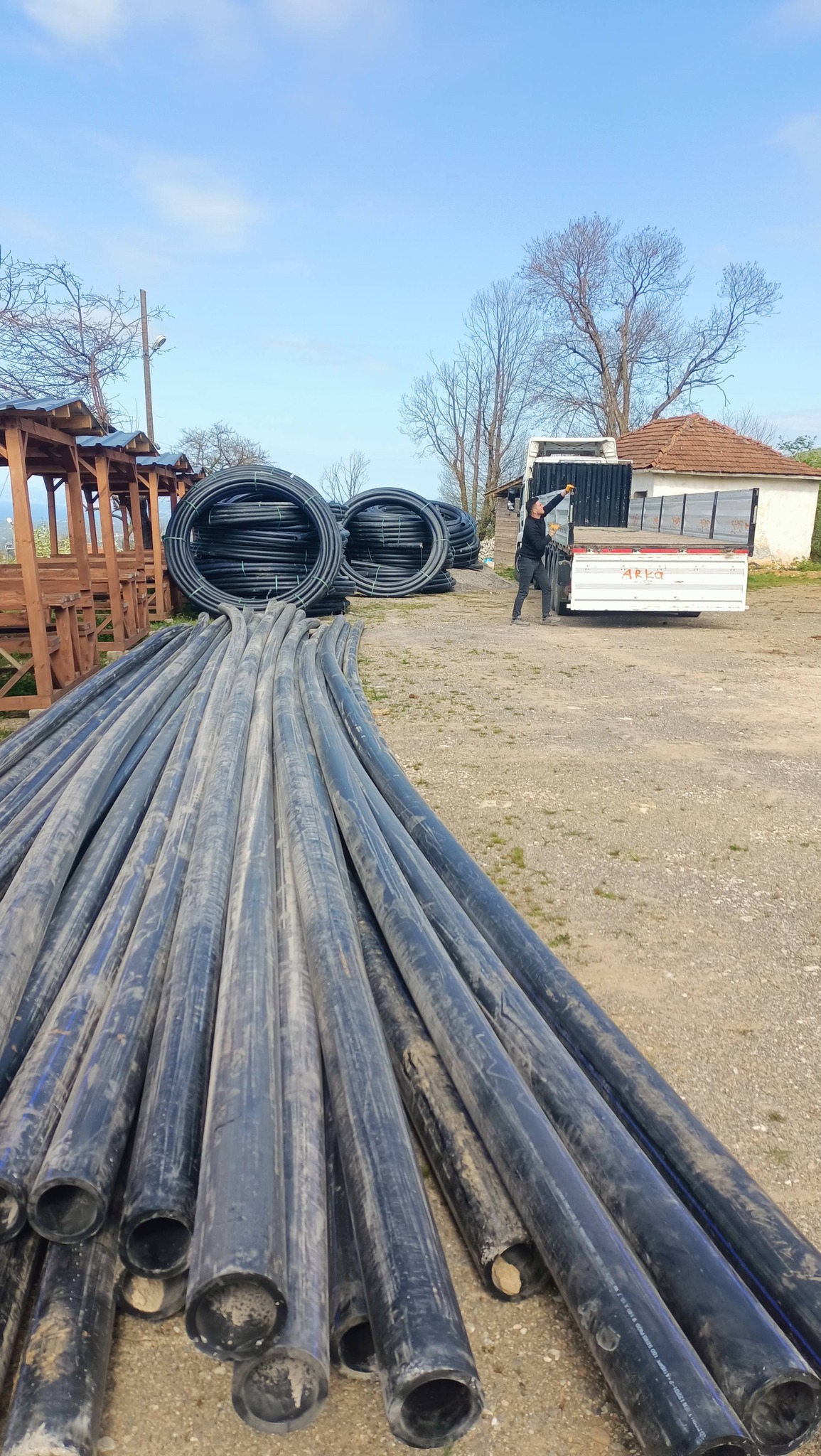 Kurugöl’de Tarihi Gün: 8 Kilometrelik Su Hattı Projesi Başladı