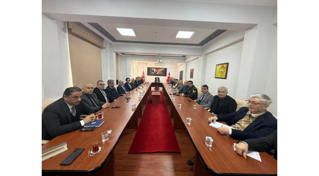 Kurum Amirleri Kaymakam Uzan Başkanlığında Bir Araya Geldi