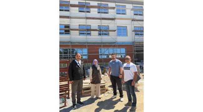 Piri Reis MTAL İnşaatında Son Durum Yerinde İncelendi