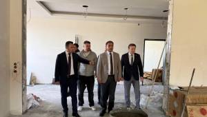 PİRİ REİS MTAL VE KYK YURDU İNŞAATINDA İNCELEME GERÇEKLEŞTİRİLDİ 