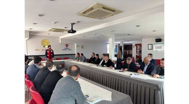 Toplum Liderlerine Afet Bilinci Eğitimi verildi