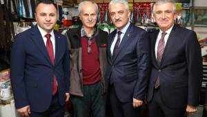 Vali Sahaya İndi, Esnafın Nabzını Tuttu!