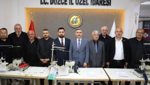 Yerelde Kalkınma Adımı: Düzce’de Kursiyerlere Makine Dağıtımı