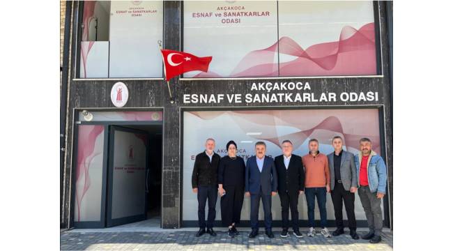Akçakoca’da esnaf ve sanatkârların sorunları ve beklentileri masaya yatırıldı.