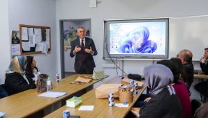 Başkan Albayrak’tan Nene Hatun MTAL’ye Ziyaret