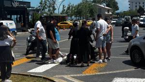Akçakoca’da Trafik Kazası: Motosiklet Sürücüsü Yaralandı