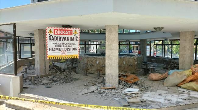 Akçakoca Merkez Camii Şadırvanı Yenileniyor