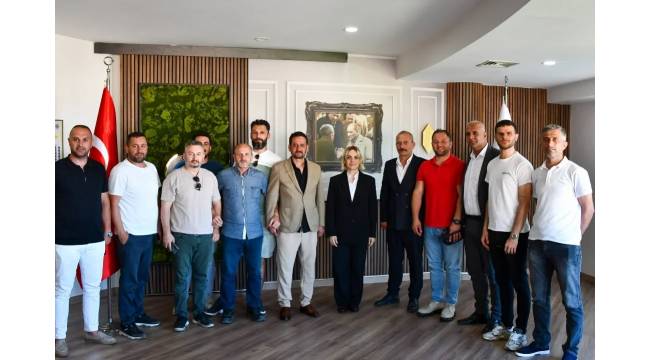 Beşyol Gençlik Yönetiminden Başkan Vekili Alev Ünal’a Ziyaret