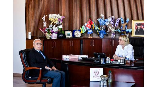 Düzce Gençlik ve Spor İl Müdürü Arslantürk’ten Başkan Vekili Ünal’a Ziyaret