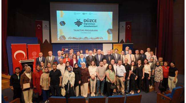 Düzce Öğretmen Akademileri Açılış Programı Gerçekleştirildi.