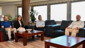 Gençlik ve Spor Yöneticilerinden Belediye Başkan Vekili Alev Ünal'a Ziyaret