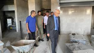 İl Müdürü Arslantürk Akçakoca’daki Yurt İnşaatını İnceledi