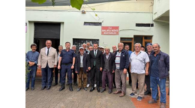 Kaymakam Uzan’dan Fakıllı, Beyören ve Balatlı Köylerine Ziyaret
