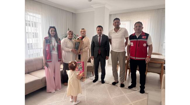 Kaymakam Uzan’dan Karakaş Ailesine Ziyaret
