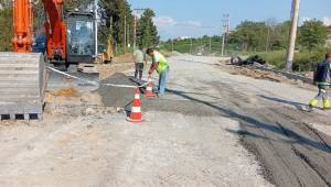 Üniversite Yolunda Altyapı Çalışmaları Aralıksız Devam Ediyor