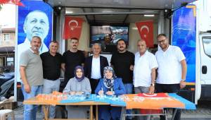AK Parti Akçakoca, AK Nokta’da Vatandaşların Sesine Kulak Verdi