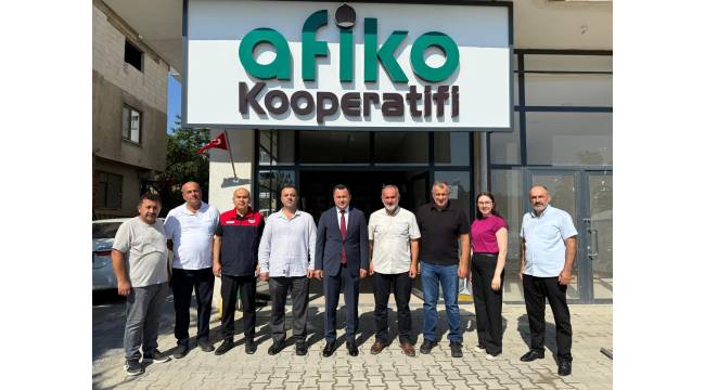 Akçakoca Kaymakamı Dr. Hacı Arslan Uzan'dan AFİKO Kooperatifi'ne İade-i Ziyaret