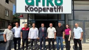 Akçakoca Kaymakamı Dr. Hacı Arslan Uzan'dan AFİKO Kooperatifi'ne İade-i Ziyaret
