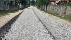 Akçakoca Uğurlu Köyü’nde Soğuk Asfalt Çalışmaları Tamamlandı