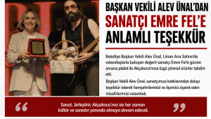 Başkan Vekili Alev Ünal’dan Emre Fel’e Anlamlı Teşekkür