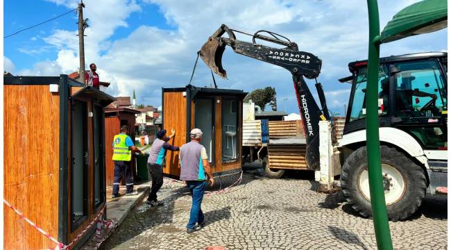 Çuhalı Sahili'ndeki Tuvalet Kabinleri Sürekli Tahribat Nedeniyle Kaldırıldı