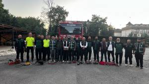 Düzce’de orman yangını gönüllüsü eğitimi verildi.
