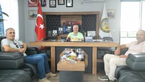 FİSKOBİRLİK Başkanı Kara’dan Esnaf Kefalet Başkanı Sarıoğlu’na Ziyaret