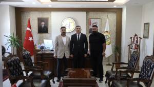 İl Genel Meclisi Genel Sekreteri Nuri Çelik’e, Akçakoca Doğancılar Köyü Muhtarından Ziyaret