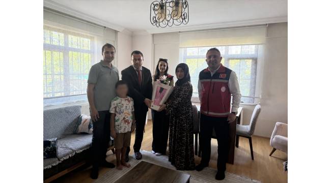 Kaymakam Dr. Hacı Arslan Uzan'dan Ailelere Anlamlı Ziyaret