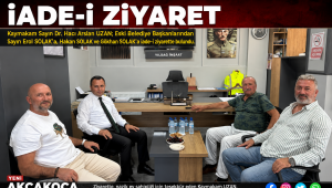 Kaymakam UZAN'dan Solak Ailesine İade-i Ziyaret