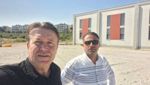 Orhan Özdemir Fen Lisesi Halı Saha ve Çevre Düzenleme Projesi Yerinde İncelendi