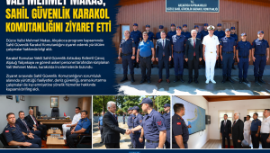 Vali Mehmet Makas’tan Akçakoca Sahil Güvenlik Karakol Komutanlığına Ziyaret